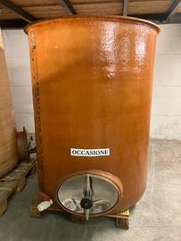 Botte vetroresina 1000 lt con portella