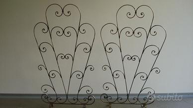 2 paravento  divisori in ferro anni 80