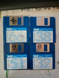 Lotto di 4 floppy disk GENERALMUSIC.