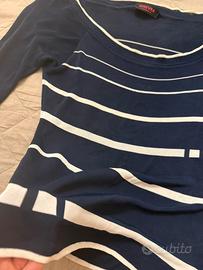 Maglia 3/4 donna collo barca tg 40/42