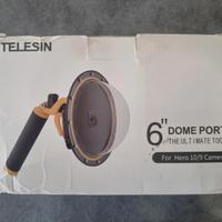 TELESIN Dome Port per GoPro Hero 13/12/11/10/9