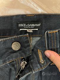 jeans dolce e gabbana taglia 50