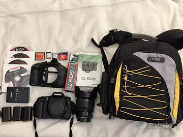 Canon 7D, 15-85, accessori
