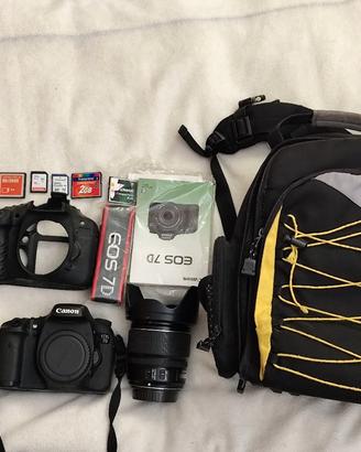Canon 7D, 15-85, accessori