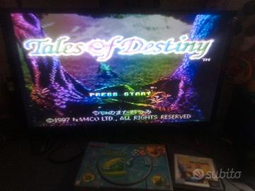 PS1 Schp 5502+ 2 Giochi (Solo Console & Cavi)