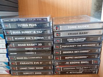 Giochi originali  PlayStation 1 e  2  ( GameCube)