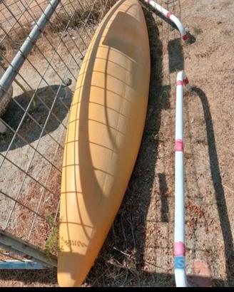 Canoa usata in plastica