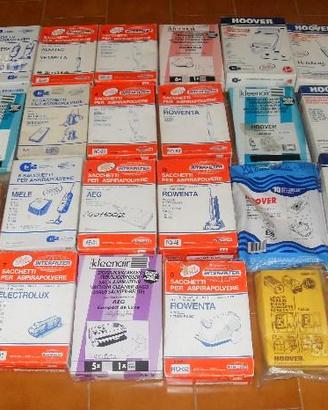 Sacchetti per aspirapolvere e scope elettriche