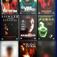 DVD vari genere horror/thriller
