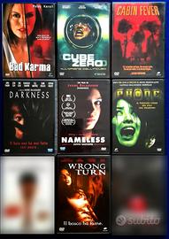 DVD vari genere horror/thriller