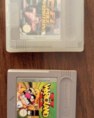 WARIOLAND 2 + F1 POLE POSITION PER GAME BOY