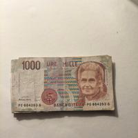 10 bancone da 1000 lire