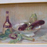 Gigi Busato - Quadro olio anni '80