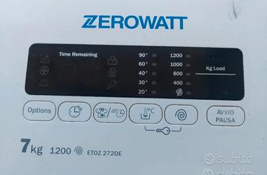 lavatrice zerowatt