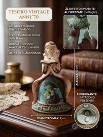 Campanella vintage religiosa anni '70