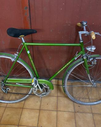 Bicicletta Bianchi conservata anni 60