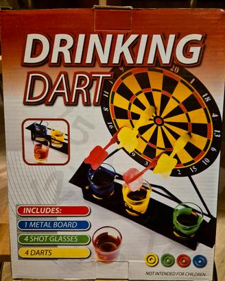 Drinking dart gioco di bevute con freccette e shot