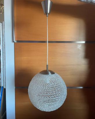 Lampadario vetroresina sferico