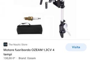 Gommone viamare 3mt con ozeam 4 tempi 1,3 cavalli