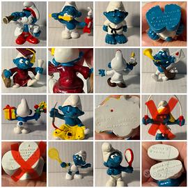 Puffi Anni 80. Made Germany,Portugal,HK/Berrie