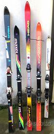5 Coppie Sci con Attacchi anni 90 + Bastoni