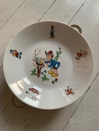 Carillon Vintage Reuge Piatto Termico bimbi Pappa