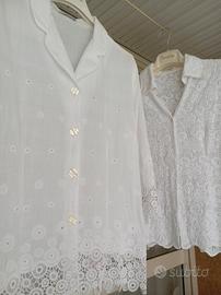 Due camicie ,donna Taglia M/L nuove 