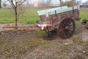 carro agricolo vintage 