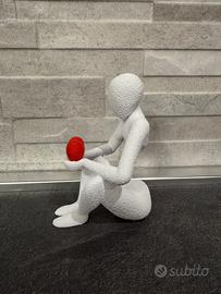 Set Statuette Decorative Design Moderno 
