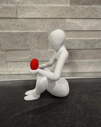 Set Statuette Decorative Design Moderno 