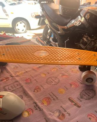Skateboard Penny/mini cruiser arancione