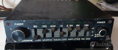 2 Eqilzatori più autoradio