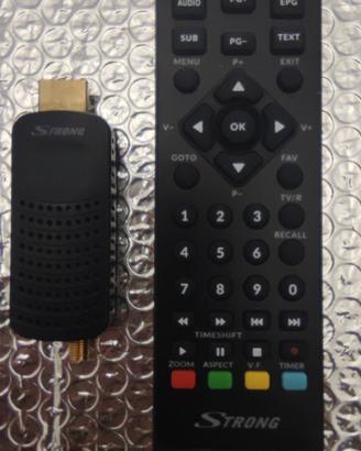 Mini Decoder Digitale DVB-T2 HDMI Strong SRT 82 