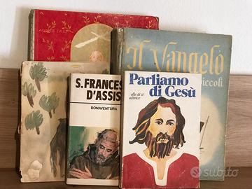 Lotto 5 Libri Prima Comunione Vangelo Gesù S. Fran