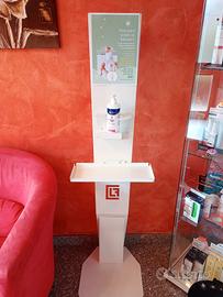 espositore porta gel disinfettante