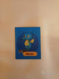 Horsea Seadra Carta Pokemon 3d Yoga anni 2000