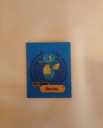 Horsea Seadra Carta Pokemon 3d Yoga anni 2000