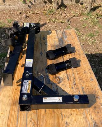 Portabici 4 bici pieghevole per auto