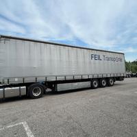 Semirimorchio centinato Fliegl anno 2016