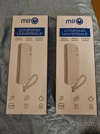 2 citofoni universali nuovi