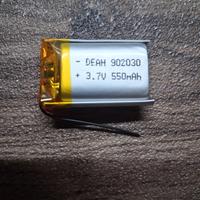 Batteria LiPo 3.7V 550 mAh 902030 Ricaricabile NUO