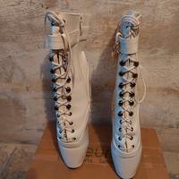 Stivaletti BDSM Ballet Heelless Boots (42)