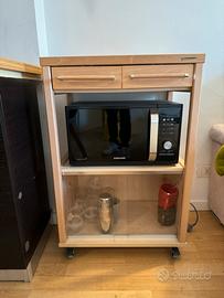 Carrello microonde cucina foppapedretti benchef