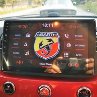 Car tablet 9 pollici android 12 carplay x fiat 500