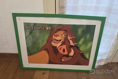 quadretto con cornice DISNEY RE LEONE