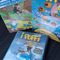 3 dvd Puffi confezionati 