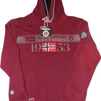 Felpa Norway Geographical - XL - colore rosso