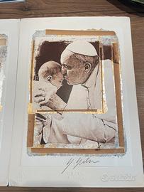 Serigrafia Papa Francesco Grittini firmata