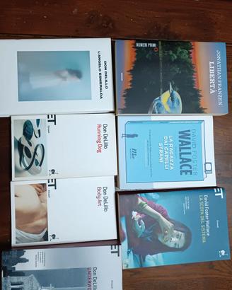 lotto libri autori contemporanei e postmoderni