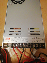 Alimentatore Box Mean Well RSP 320-12